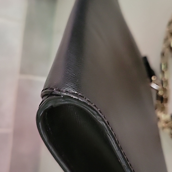 Kate Spade Moonlit Soiree Sonia Black Saffiano Leather Crossbody - Picture 6 of 12